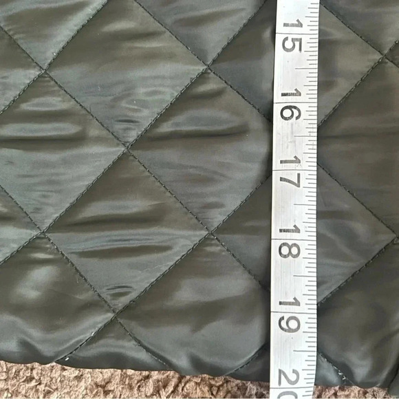 Y2K Bomber Style Trench Flight Bomber Style Jacket Coat Army Green - Picture 12 of 15